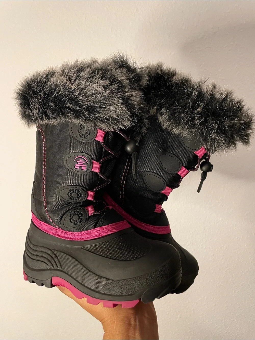 Kamik Snowgypsy 3 Girls Toddler Snow Winter Boots Waterproof Sz 11